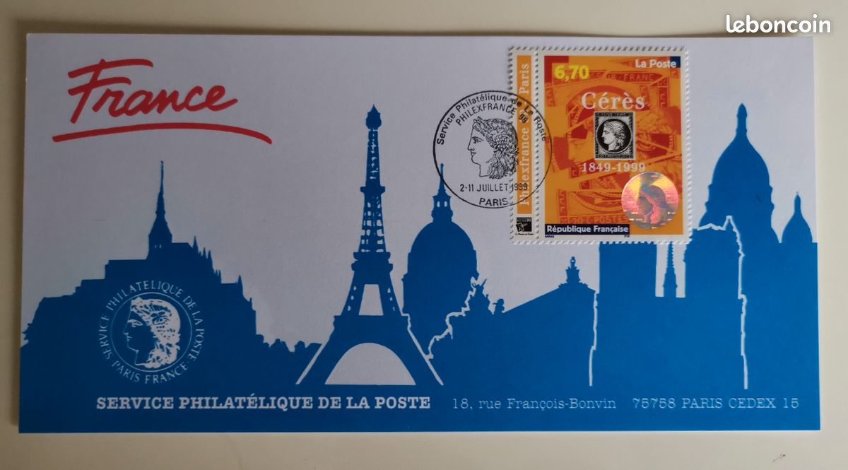 Document Philatélique Philex France 99 – Collection Complète De 600 Exemplaires (1996-2000)
