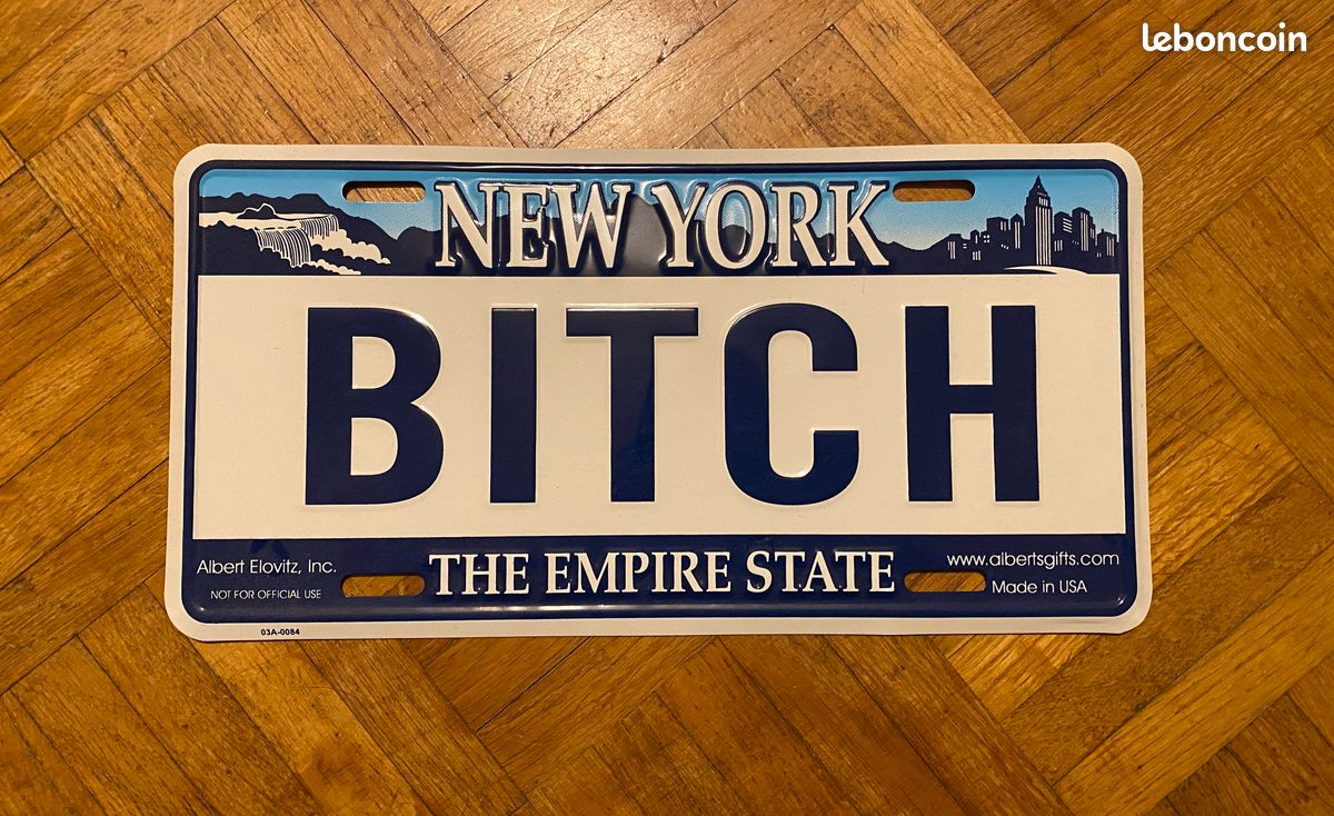 Plaque Métal Vintage Bad Boy New York – Décoration Murale Rétro 15,2 X 30,5 Cm Style Industriel !