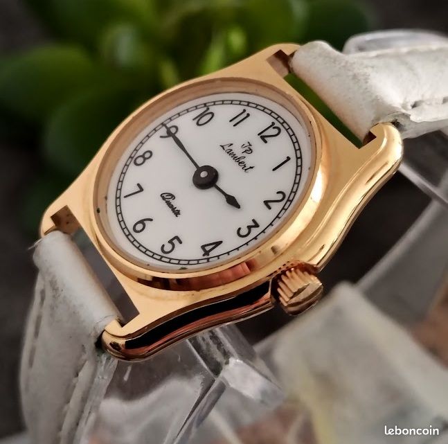 Montre Femme LAMBERT Ancienne - Réf Q-2281 - Occasion Non Testée Vitre Cassée - Pour Collection