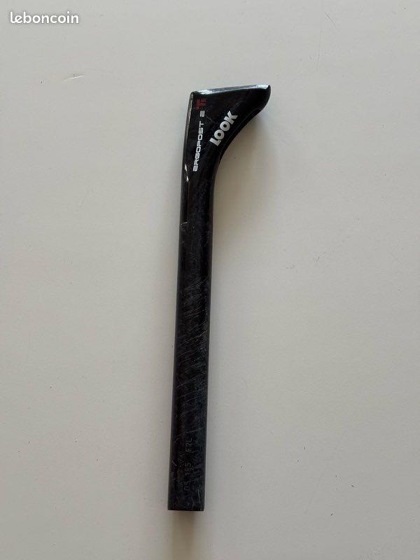 Sattelstütze Rennrad LOOK Ergopost Ti 27,2 Mm Carbon NOS Neu In Der