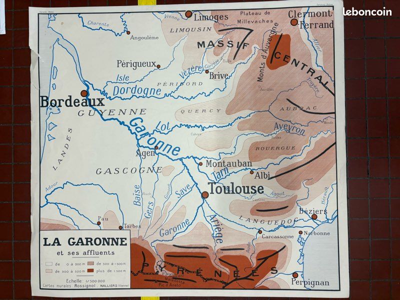 Lot de huit cartes scolaires (image 13)