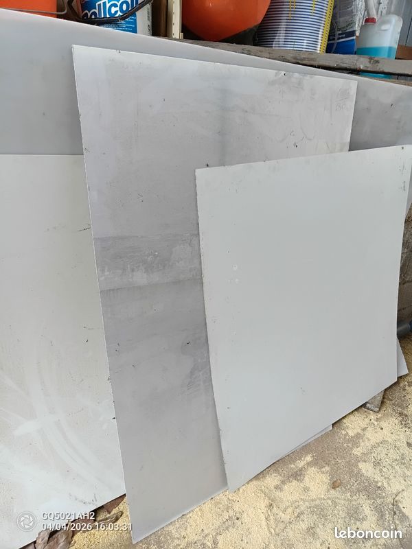 Tole aluminium, inox, galvanisée (image 2)