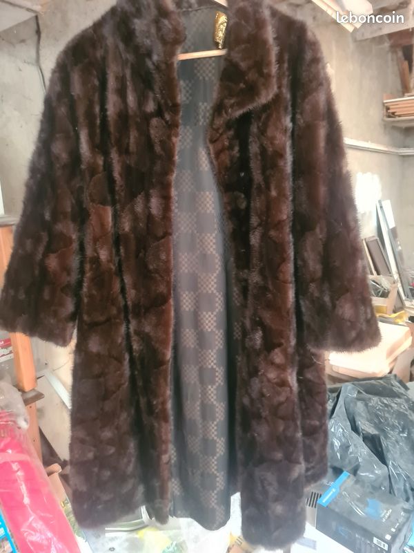 Manteau véritable fourrure (image 1)