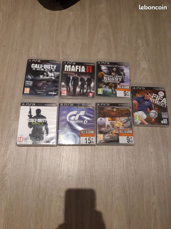 Jeux de ps3 (lot 10 euros) (image 1)