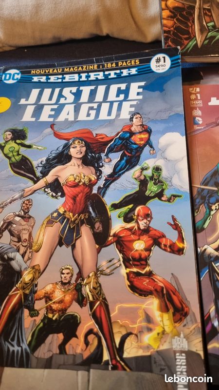 Lot bandes dessinée comic justice league (image 2)
