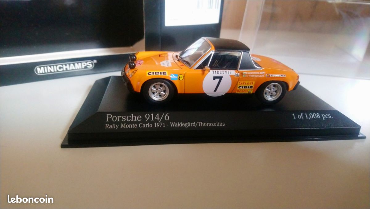 Coffret Minichamps 1/43 - 6 Porsche Vintage - Collection Héritage - Occasion Comme Neuve