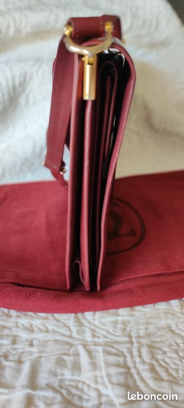 CARTIER sac must cuir bandoulière très bon etat (image 3)