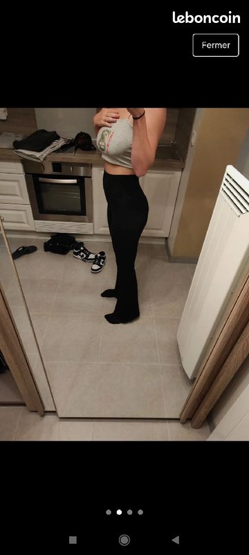 Pantalon évasé (image 3)