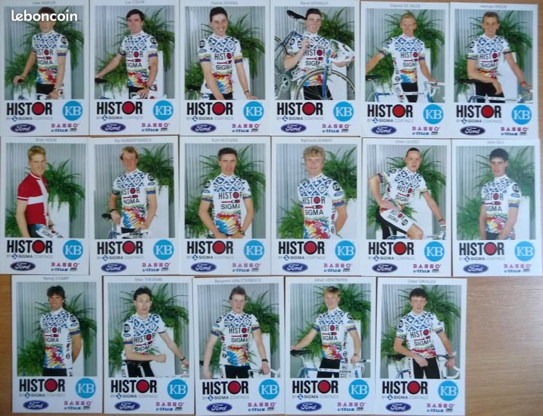 Cyclisme - Lots de cartes par équipes (image 6)