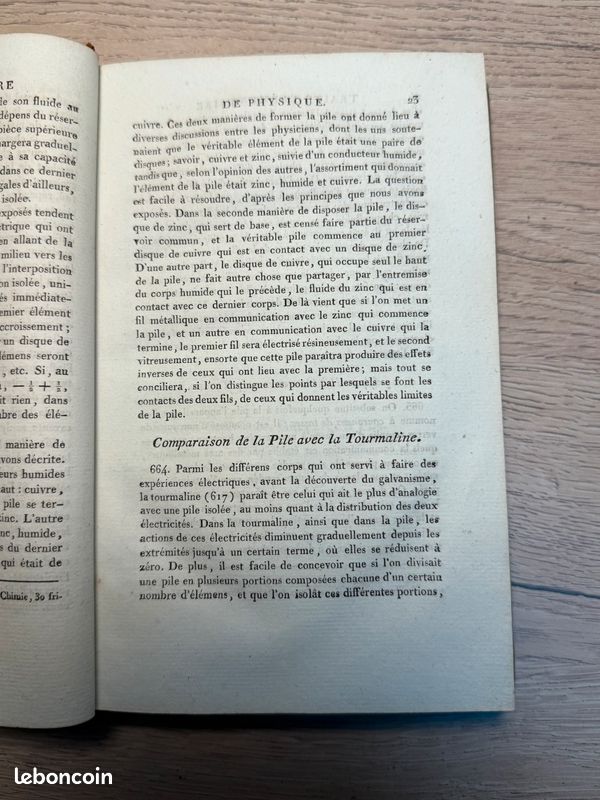 Traité élémentaire de physique Haüy, seconde édition, tome II, 1806 (image 4)