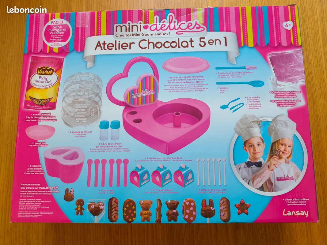 Jeu "L'atelier chocolat mini-délices" de LANSAY - à partir de 6 ans (image 2)