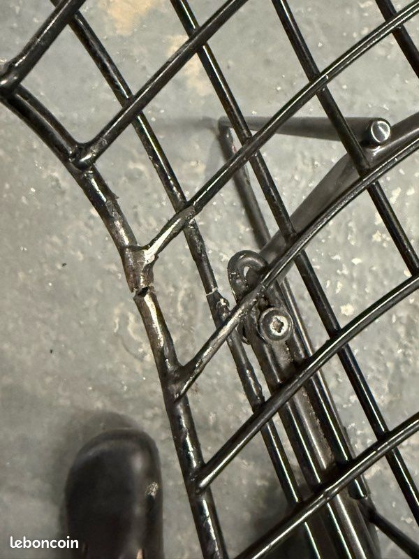Chaise Bertoia x Knoll originale à réparer (image 4)