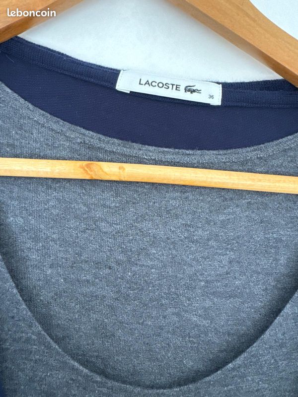Robe tennis lacoste (image 1)
