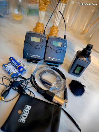 Récepteur HF Sennheiser Ek4015 UHF – Avec Boîtier Batterie, Occasion