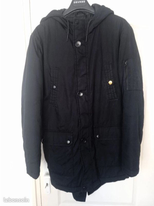 Manteau long à capuche Clockhouse C&A Vêtements