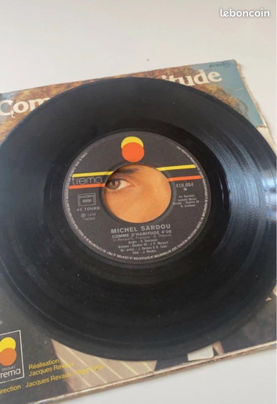 Vinyles Michel Sardou Manie, Manie (image 2)