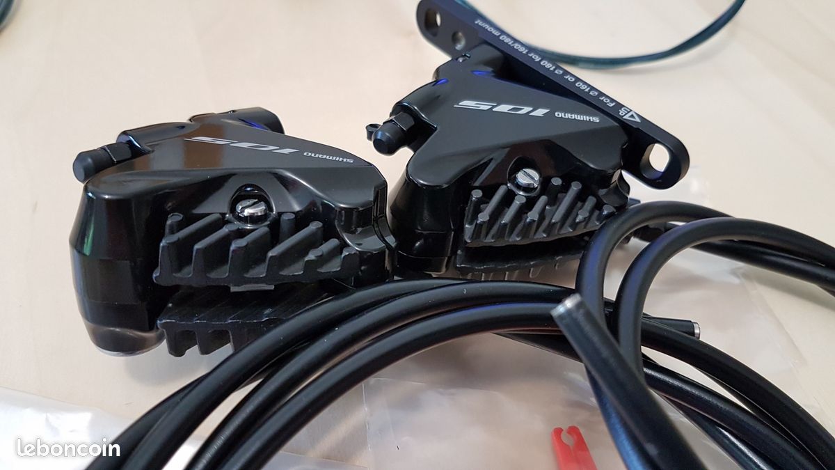 Dérailleur Avant Shimano 105 FD-1050N - Vintage NOS - Argent - Neuf En Boîte