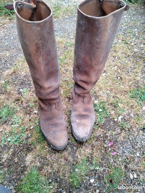Bottes De Chasse Upland Browning Poids Plume Kangourou - Taille US 11.5 Vertes - Occasion étanche