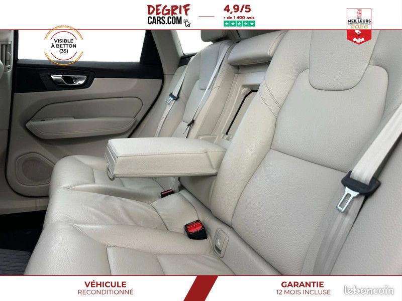 Volvo XC60 T6 AWD Recharge 253+145 Geartronic Plus Style Dark + TOIT OUVRANT + TVA RECUPERABLE (image 23)