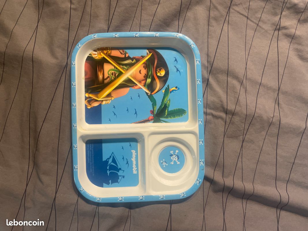 Plateau enfant repas playmobil (image 2)
