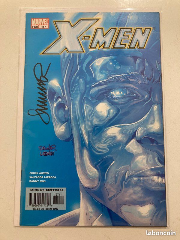 Comics Spider Man X-Men et Justice League signés par Salvador Larroca (image 3)
