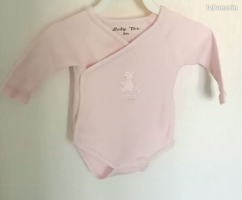 Body bébé fille taille naissance 3 mois (image 1)