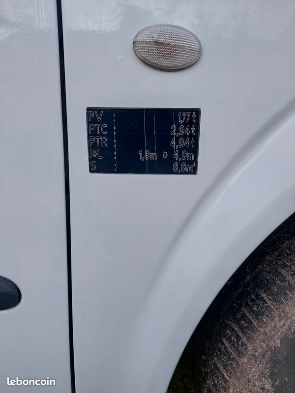 Vito 111CDI long 2008 volume 6,5m3 (image 2)