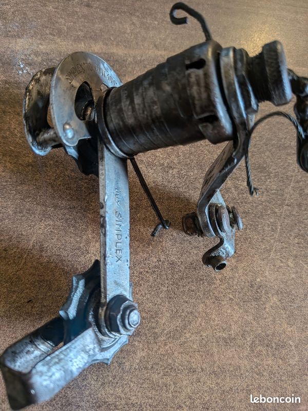 DÉRAILLEUR ARRIÈRE SIMPLEX Prestige vélo vintage France rear derailleur bicycle EUR 19,90