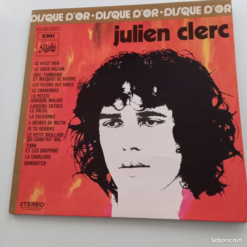 33 tours JULIEN CLERC (image 1)