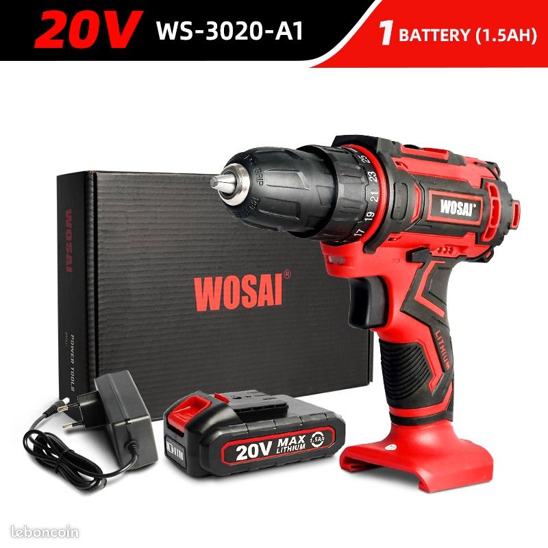 WOSAI perceuse sans fil, tournevis électrique, mini pilote d'alimentation (image 5)