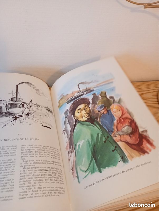 (2513) BE Michel Strogoff Jules Verne Les grands livres Hachette 1970 (image 2)