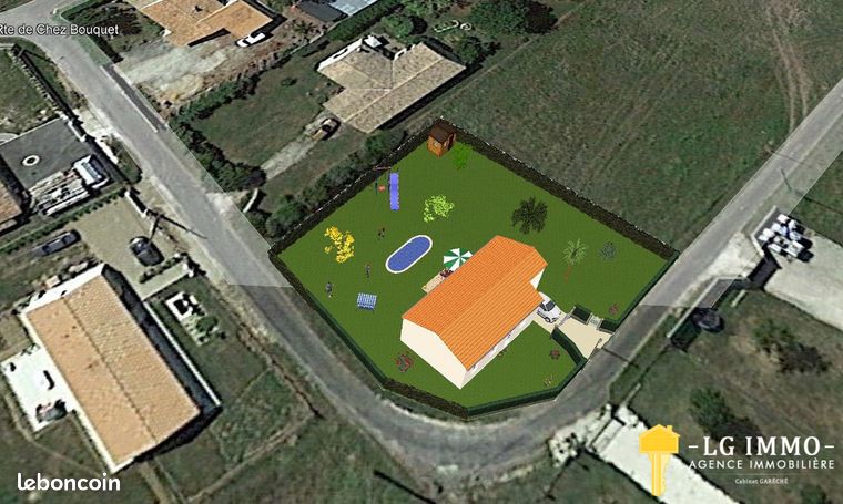Terrain 1197 m² Bois