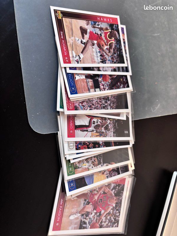 Cartes NBA upper deck 93-94 divers no + 94-95 (image 3)