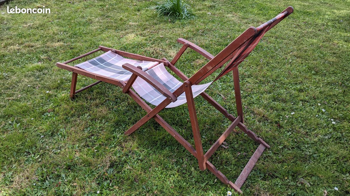 Chaise longue ancienne (image 2)