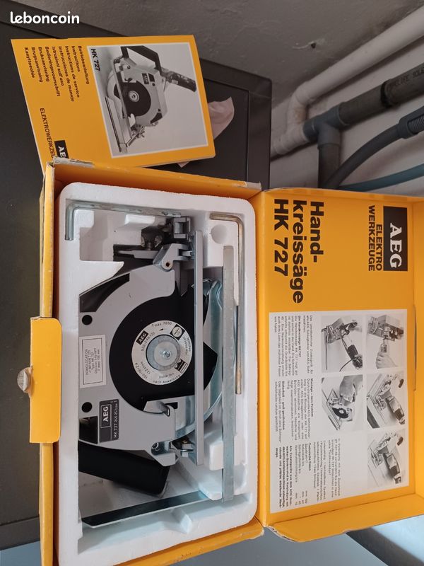 Scie circulaire portative AEG HK 727 (image 2)