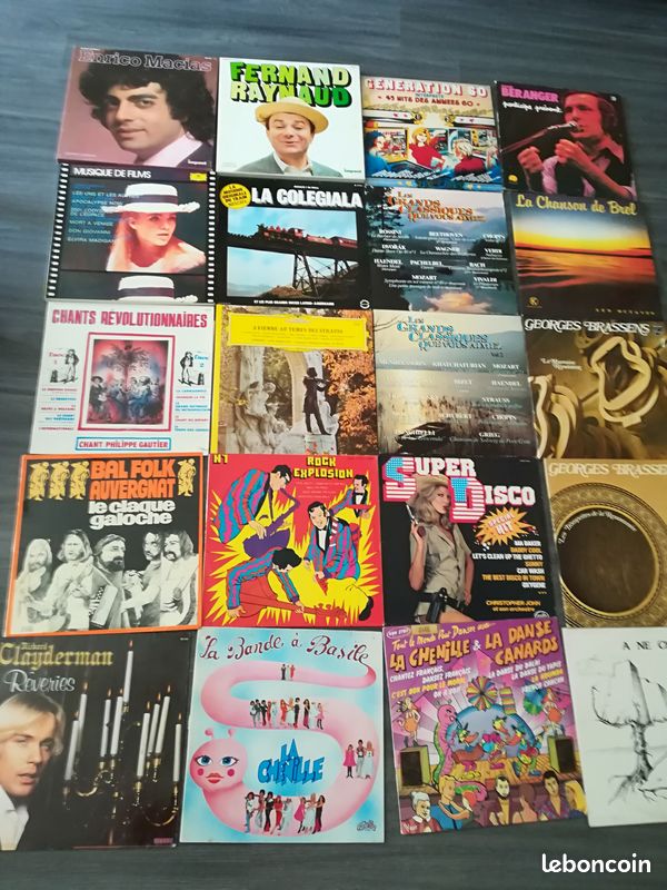 Vinyls 33 et 45 tours (image 1)
