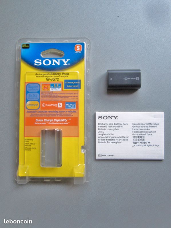 Batterie SONY NP-FS12 (image 1)