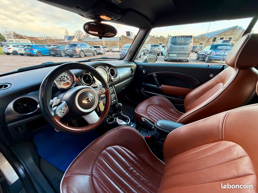 Mini Cooper S Cabriolet 1.6 L 170 CV Compresseur BVA (image 8)