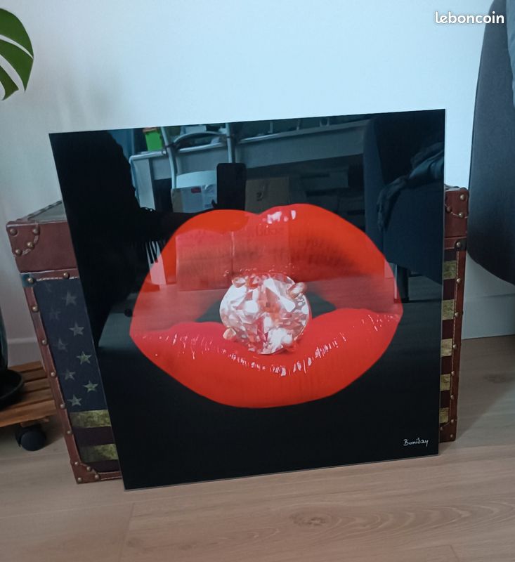Tableau plexi Boniday bouche (image 4)