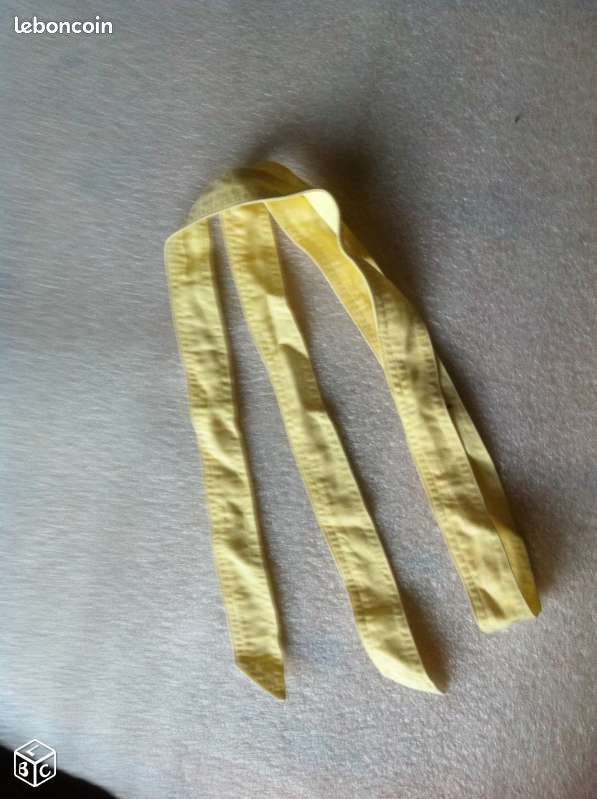Ceinture neuve jaune à nouer /djmark (image 1)