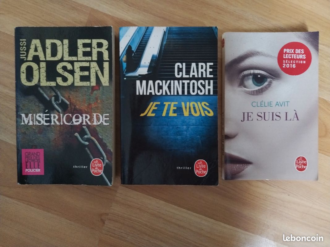 Lot de 3 thrillers (image 1)