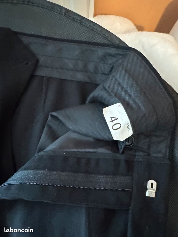 Costume c’est et pantalon noir BARBERINI (image 3)
