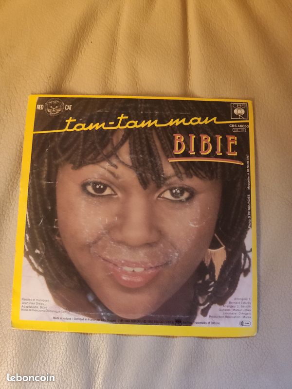 Vinyle 45 T de Bibie "Tout doucement" (2 titres) (image 3)