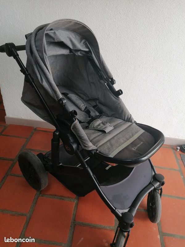 Poussette 3 en 1 Kinderkraft Moov - complète - bon état (image 4)