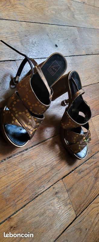 Sandales talon bobines Chaussures