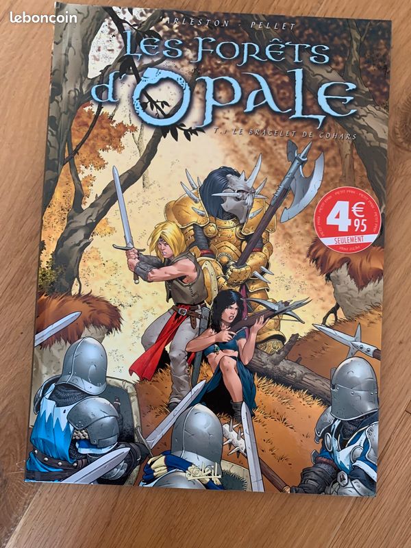 Les forêts d’opale Tome 1 le bracelet de cohars (image 1)