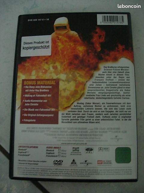 DVD Fahrenheit 451 (image 2)