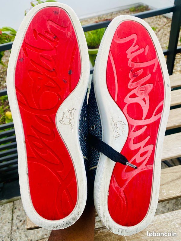 Très belle basket Christian Louboutin Originale Louis Spikes