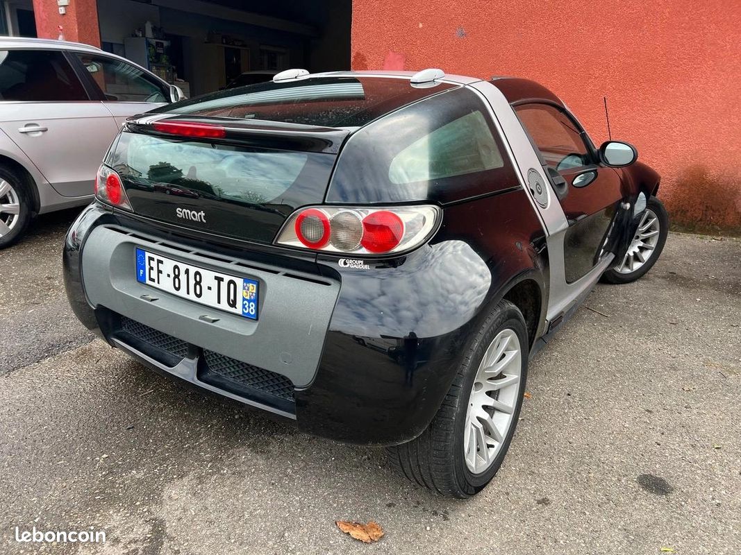 Smart Roadster 0.7 i 82 ch Cabriolet 69500km suivi régulier + mécanisme capote neuf (image 4)