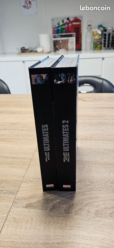 Lot 2 Comics Marvel Icons : Ultimates 1 & 2 - Intégrale Mark Millar (image 3)